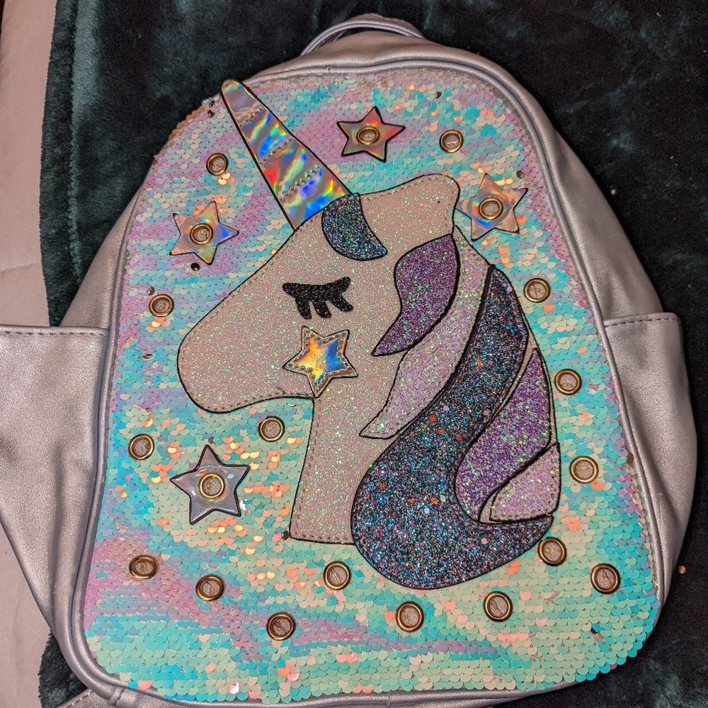 Ligh Up Unicorn backpack